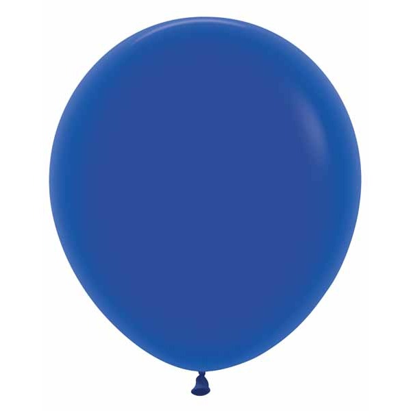 Sempertex Royal Blue 18-Inch Latex Balloons, 25 Count