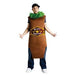 Blunt Master Costume with Leaf Collar and Lei