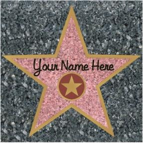 12"X15" "STAR" PEEL N PLACE 1/SHEET