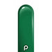 Prima Dark Green 260 Latex Twisting Balloons, 50 Count