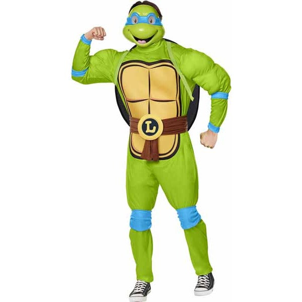 Teenage Mutant Ninja Turtles Deluxe Leonardo Adult Costume, Large