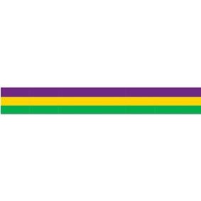 Mardi Gras Poly Decorating Material, 1 Per Package