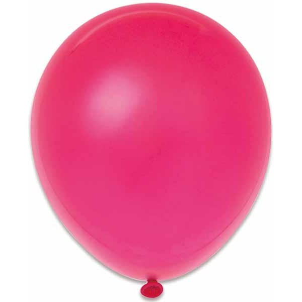 Trico Fuchsia 12-Inch Latex Balloons, 100 Pack