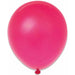 Trico Fuchsia 12-Inch Latex Balloons, 100 Pack
