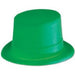 Green Velour Top Hat