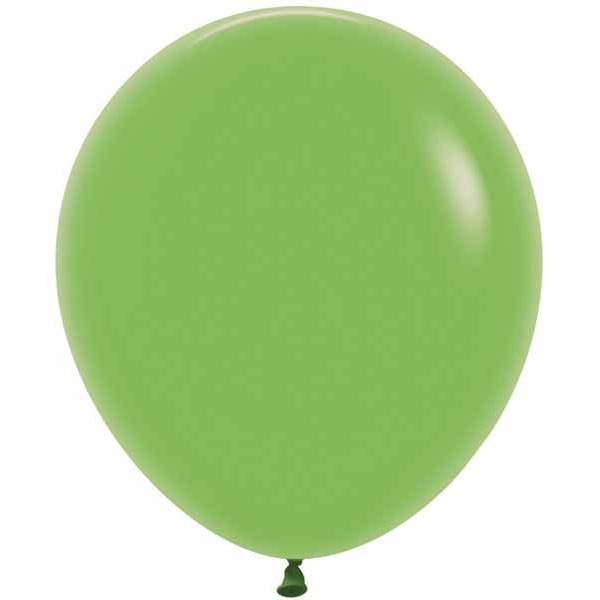 Sempertex Lime Green 18-Inch Latex Balloons, 25 Count