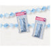Light Blue & White Halo Festooning Garland, 25 ft