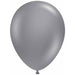 TUFTEX 11-Inch Gray Smoke Latex Balloons, 100 Count