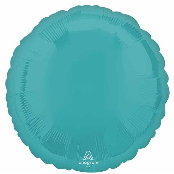 Vibrant Blue 18-Inch Round Foil Balloon