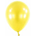 Anagram Metallic Sunshine Yellow 11-Inch Latex Balloons, 100 Count