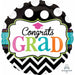 Dream Big Chevron 18-Inch Graduation Foil Balloon