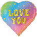 I Love You Heart 18-Inch Foil Balloon