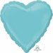 18-Inch Robin's Egg Blue Heart Foil Balloon