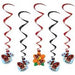 LADYBUG WHIRLS 5/PKG 3'4"