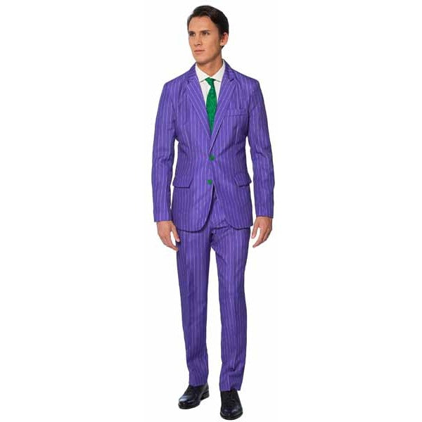 Suitmeister The Joker Men's Costume Suit with Tie, X-Large