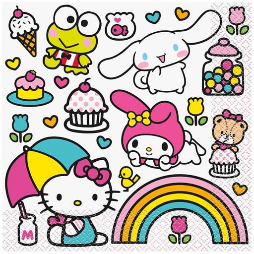 Hello Kitty Luncheon Napkins, 16 Pack