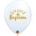 ON YOUR BAPTISM CROSS 11"WHITE 50/BG