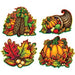Autumn Splendor Cutouts, 4-Pack