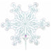 14-Inch Snowflake Mini Foil Balloon