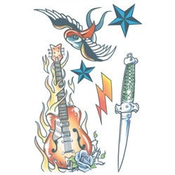 Tinsley Transfers Sold Our Souls Rock Star Temporary Tattoo