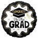 Congrats to the Grad 18" Round Foil Balloon
