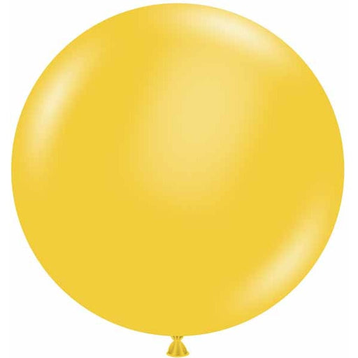 TUFTEX 36-Inch Goldenrod Latex Balloons, 2-Pack