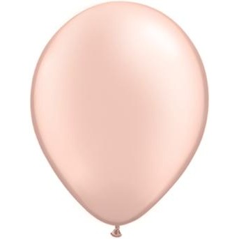 Qualatex 11-Inch Pearl Peach Latex Balloons, 100 Count