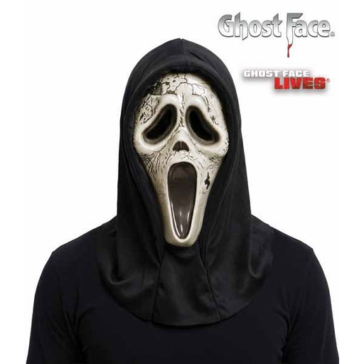 Aged Ghost Face Bleeding Mask