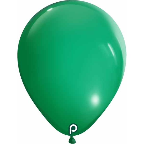 Prima Shamrock Green 11-Inch Round Latex Balloons, 100 Count