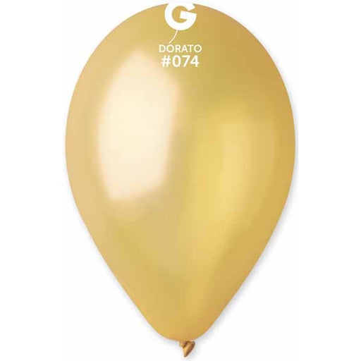 GEMAR 12" METALLIC DORATO #074 50/BAG