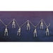 72-Inch Scary Skeleton Halloween Garland