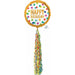 HAPPY DOTS BDAY 70" POM POM AW P60 PKG