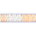 Apricot & White Leaf Garland, 12 ft