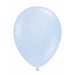 Tuftex Monet Baby Blue 17-Inch Latex Balloons, 50 Count