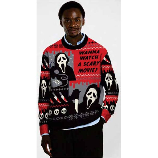 Suitmeister Adult Ghostface Sweater - Small