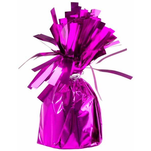 Anagram Bright Pink Foil Balloon Weight