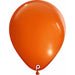 Prima Orange 18 Inch Round Latex Balloons, 25 Pack