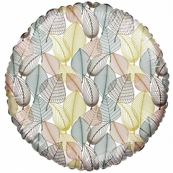 TUFTEX Boo La La Leaves 18" Foil Balloon