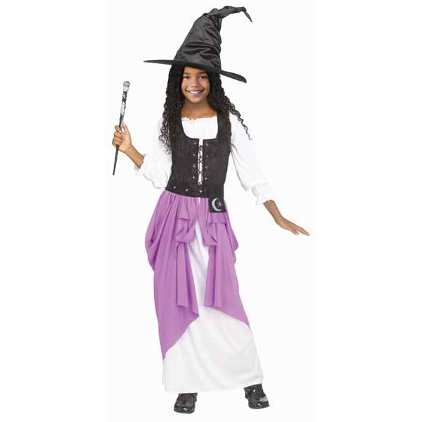 Renaissance Witch Child Costume, Medium