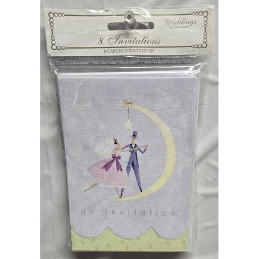 Wedding Wishes Invitations, 8 Count