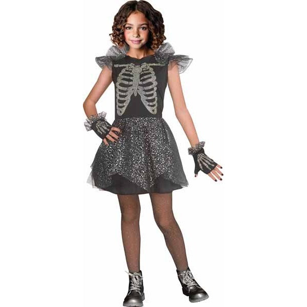 Skele Bling Child Costume, Medium 8/10