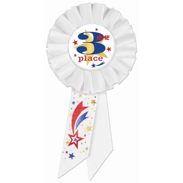 French Third Place Award Rosette