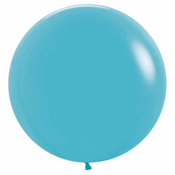 Sempertex Caribbean Blue 24-Inch Latex Balloons, 10-Pack