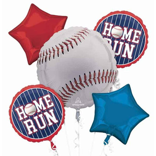 Baseball Foil Balloon Bouquet