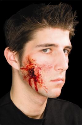 Woochie .38 Exit Wound Latex Prosthetic