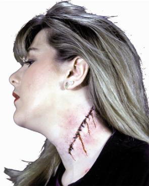 Woochie Stitches Latex Wound Prosthetic