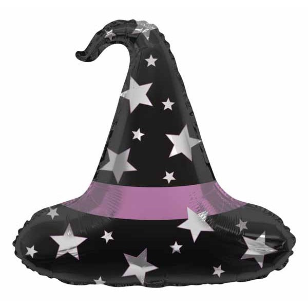 TUFTEX 28-Inch Witch Hat Foil Balloon