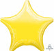 19 Inch Metallic Yellow Star Foil Balloon