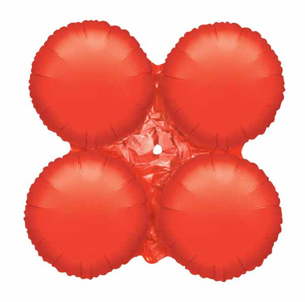13 in Metallic Red MagicArch Small Foil Balloon Module