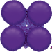 16-Inch MagicArch Small Metallic Purple Foil Balloon
